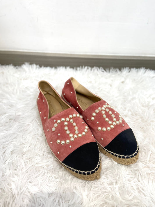 Chanel Suede 猄皮草鞋