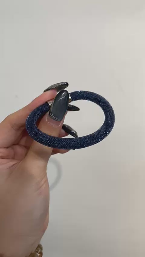 SWAROVSKI 閃閃藍色手帶