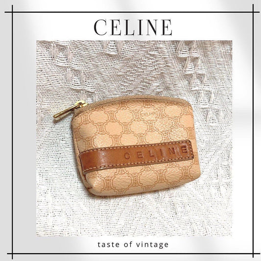 Celine White Maragram Coin Bag 老花白色散紙包