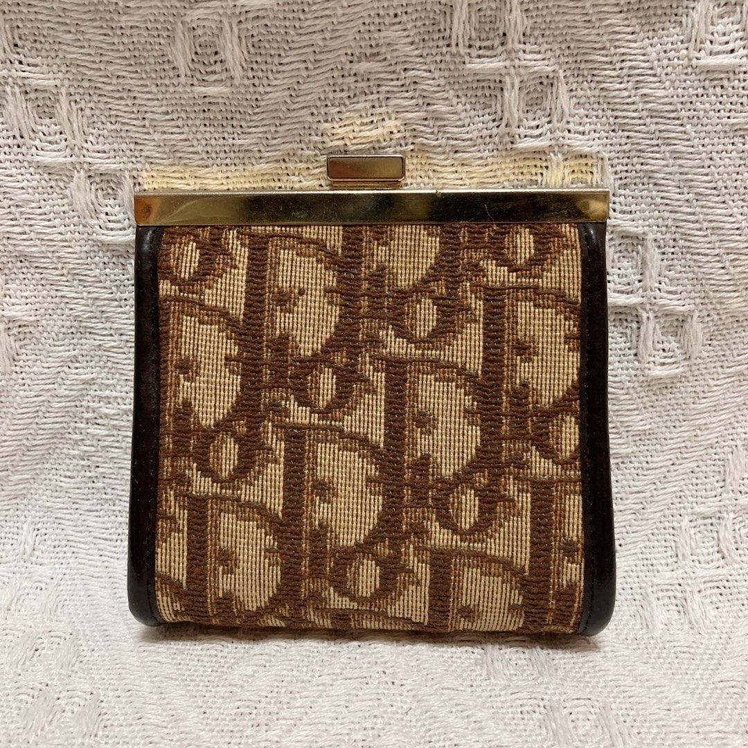 Christian Dior Oblique Coin Bag 老花口金散紙包