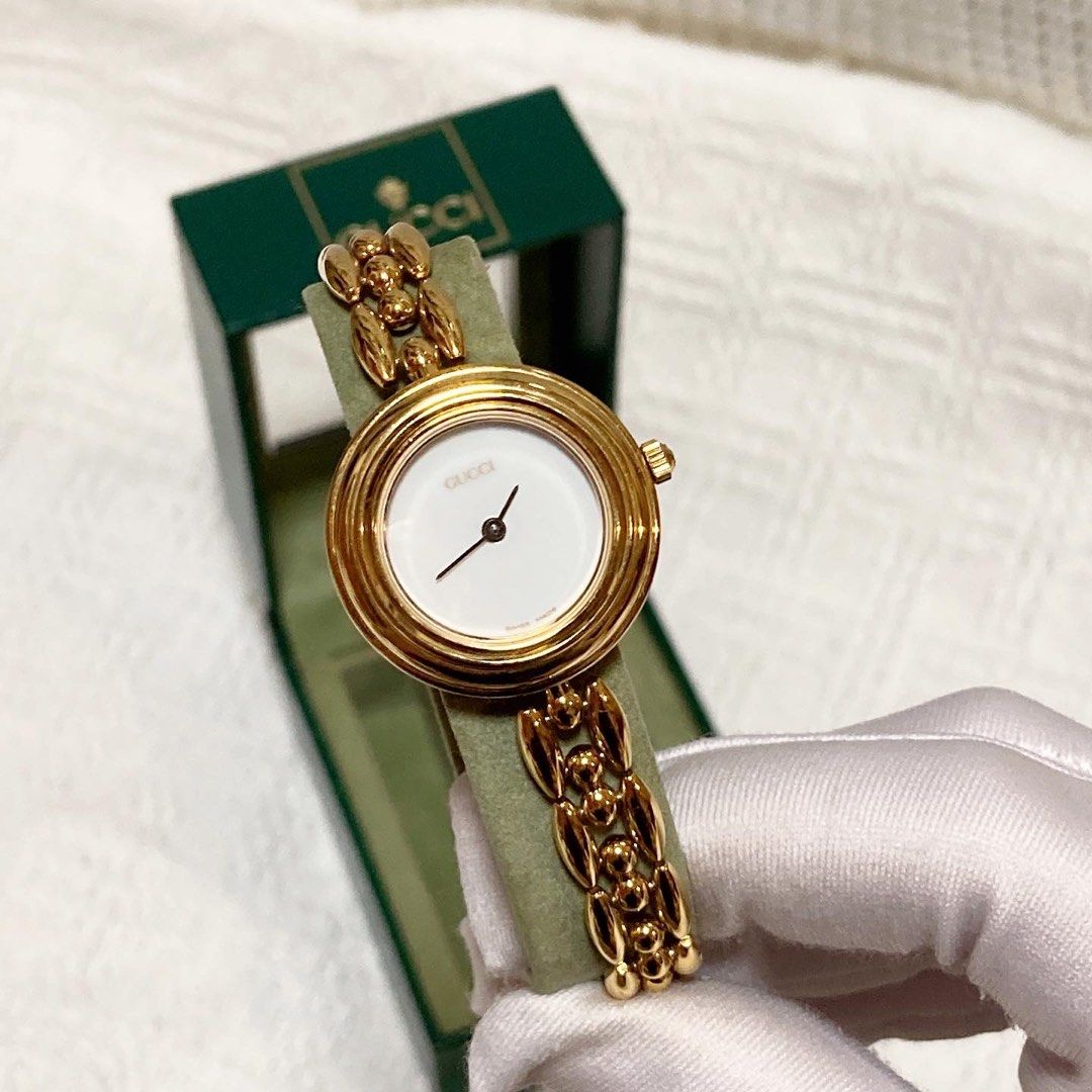 GUCCI 11/12.2 Vintage Watch 中古 石英錶 運作正常 美品 罕見 齊配件 原裝盒