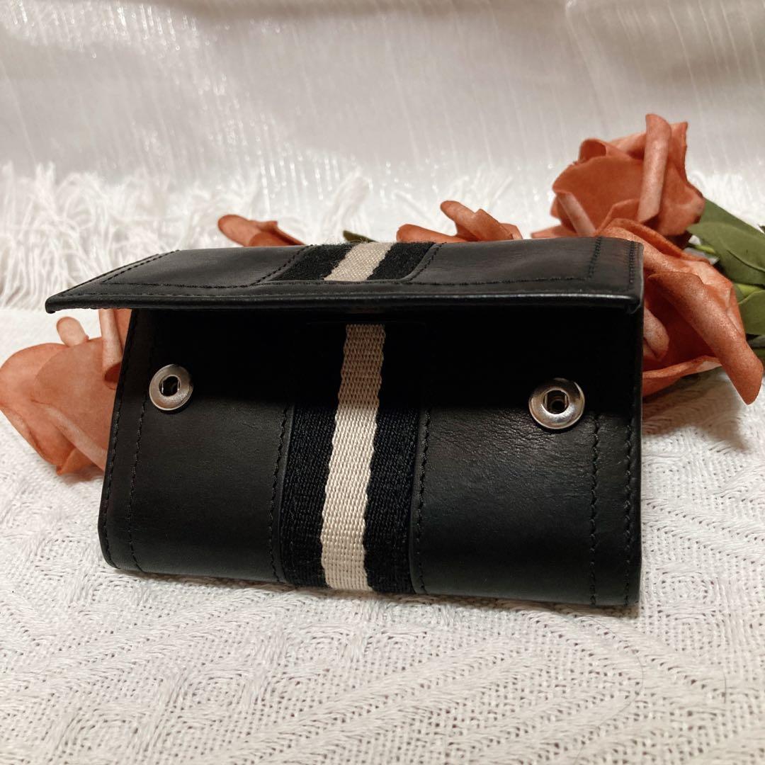 Bally Striped Key Case 經典鎖匙包