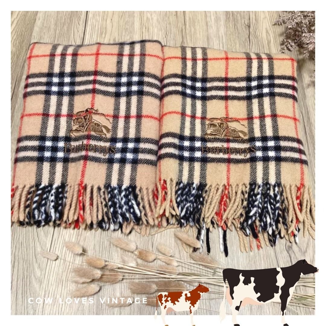 Burberry Vintage Lambswool Scarf 羊毛頸巾