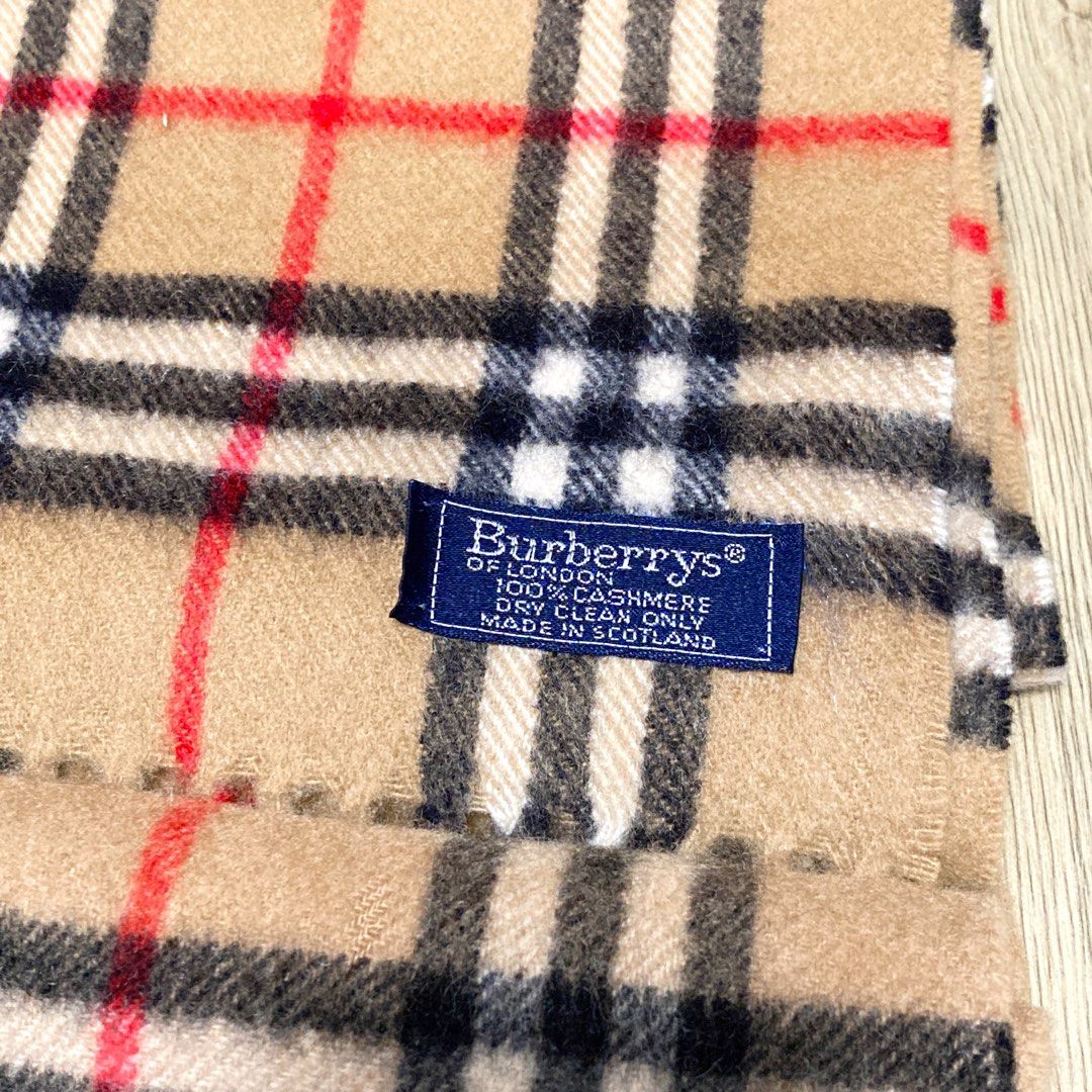 Burberry Vintage Cashmere Scarf 喀什米爾(羊絨)頸巾