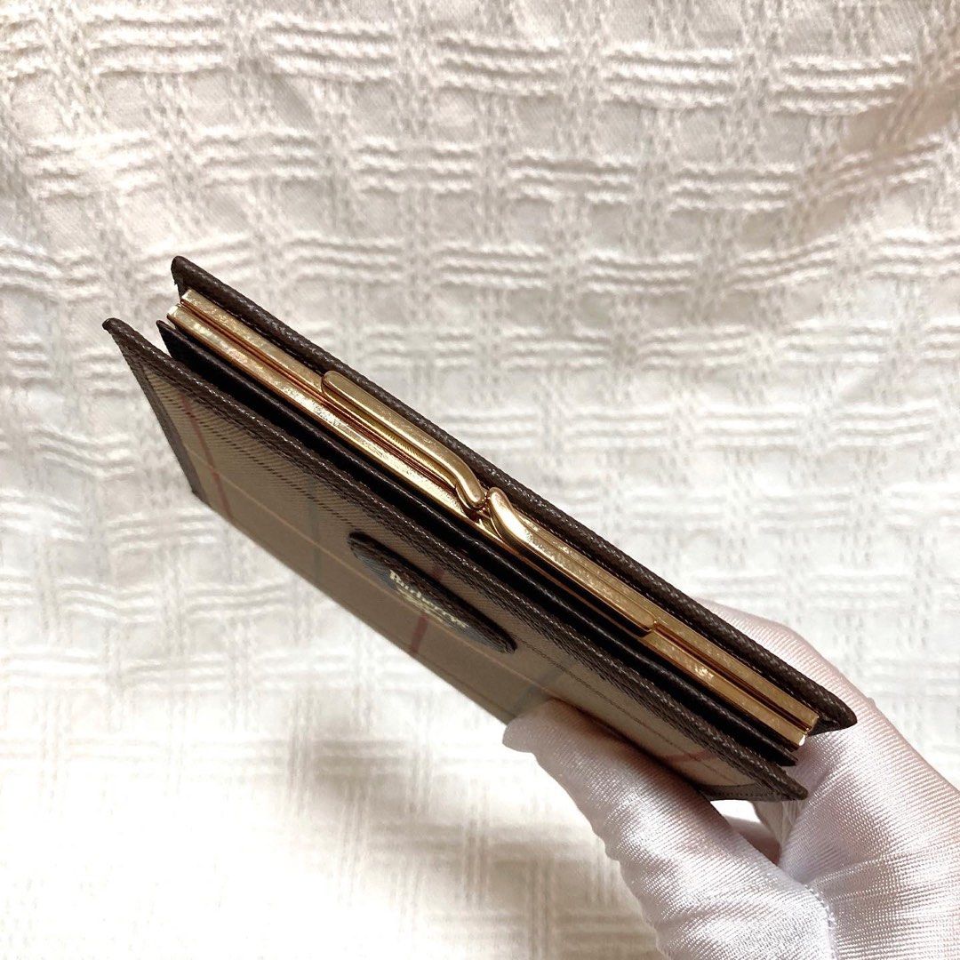 Burberry Check Wallet 格子短銀包