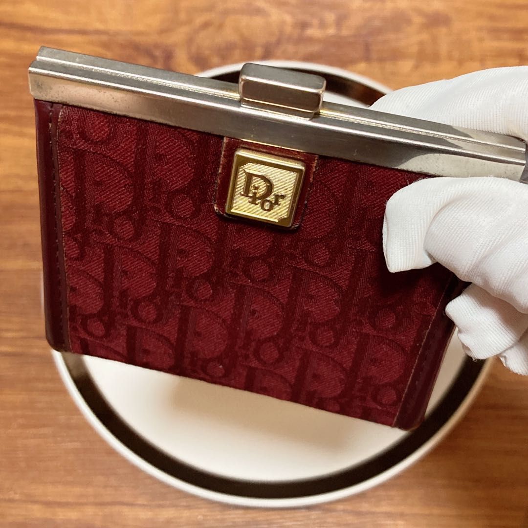 Christian Dior Monogram Oblique Coin Purse CD 經典老花絲綢散紙包