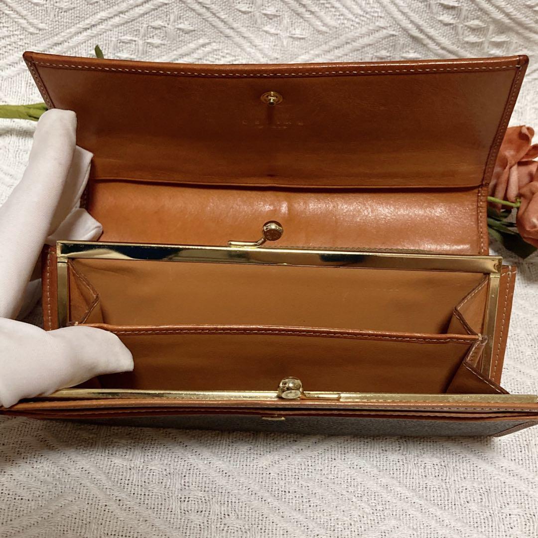 CELINE Macadam Long Wallet 凱旋門老花長銀包