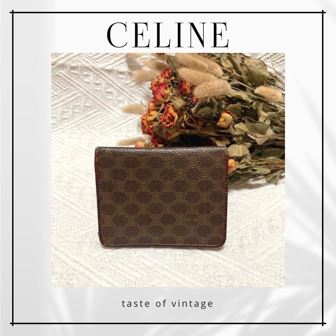 Celine Macadma Card Holder 老花卡片套