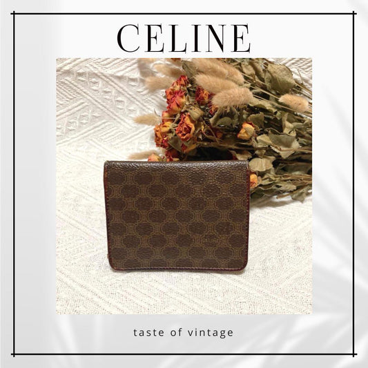 Celine Macadma Card Holder 老花卡片套