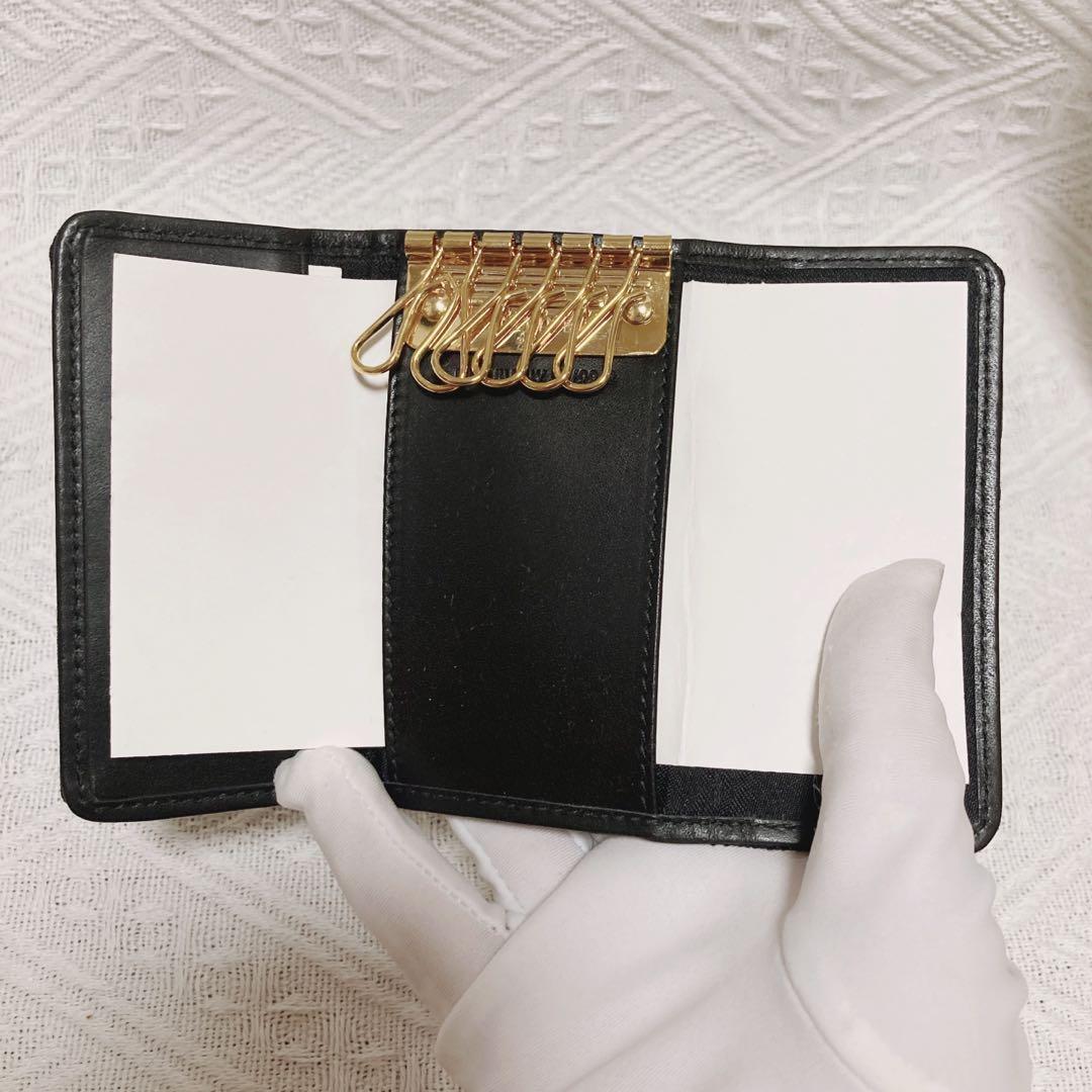 Celine Black Key Case 黑色暗花鎖匙包