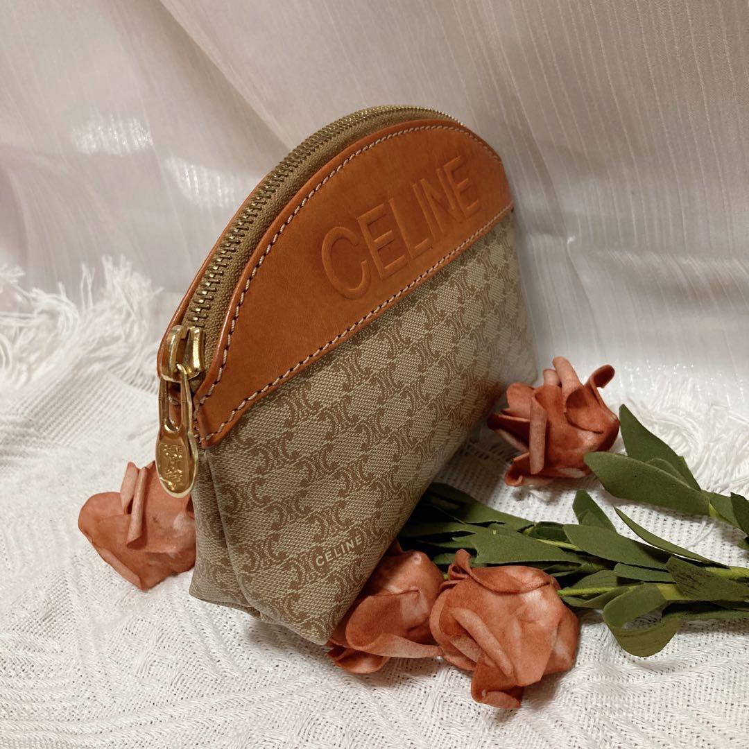 Celine Macadam Cosmetic Pouch 經典老花化妝包