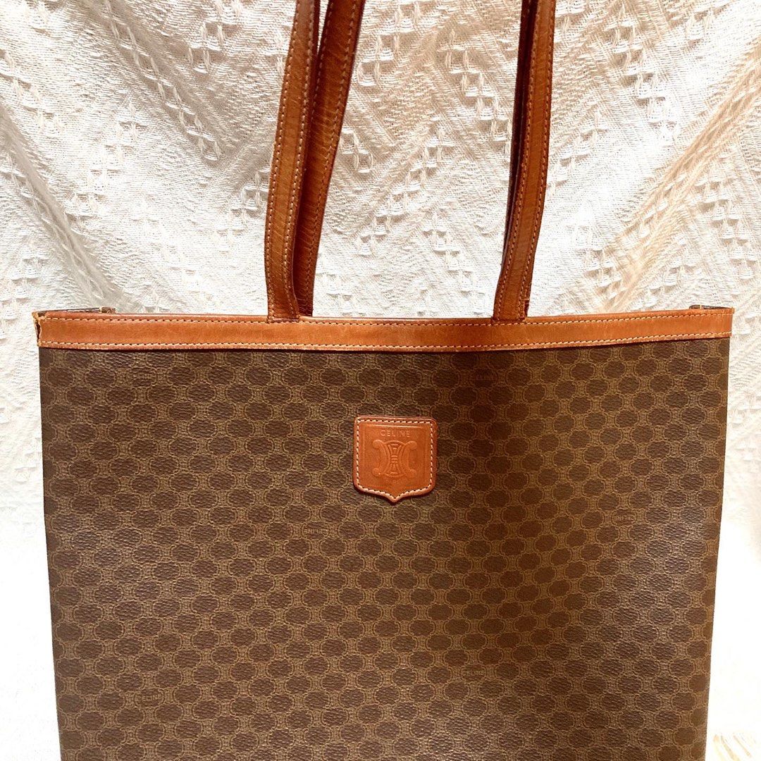 Celine Macadam Large Tote Bag 老花大托特包