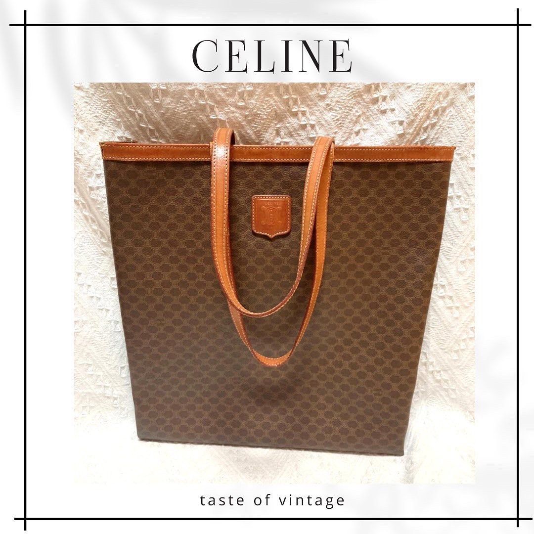 Celine Macadam Large Tote Bag 老花大托特包