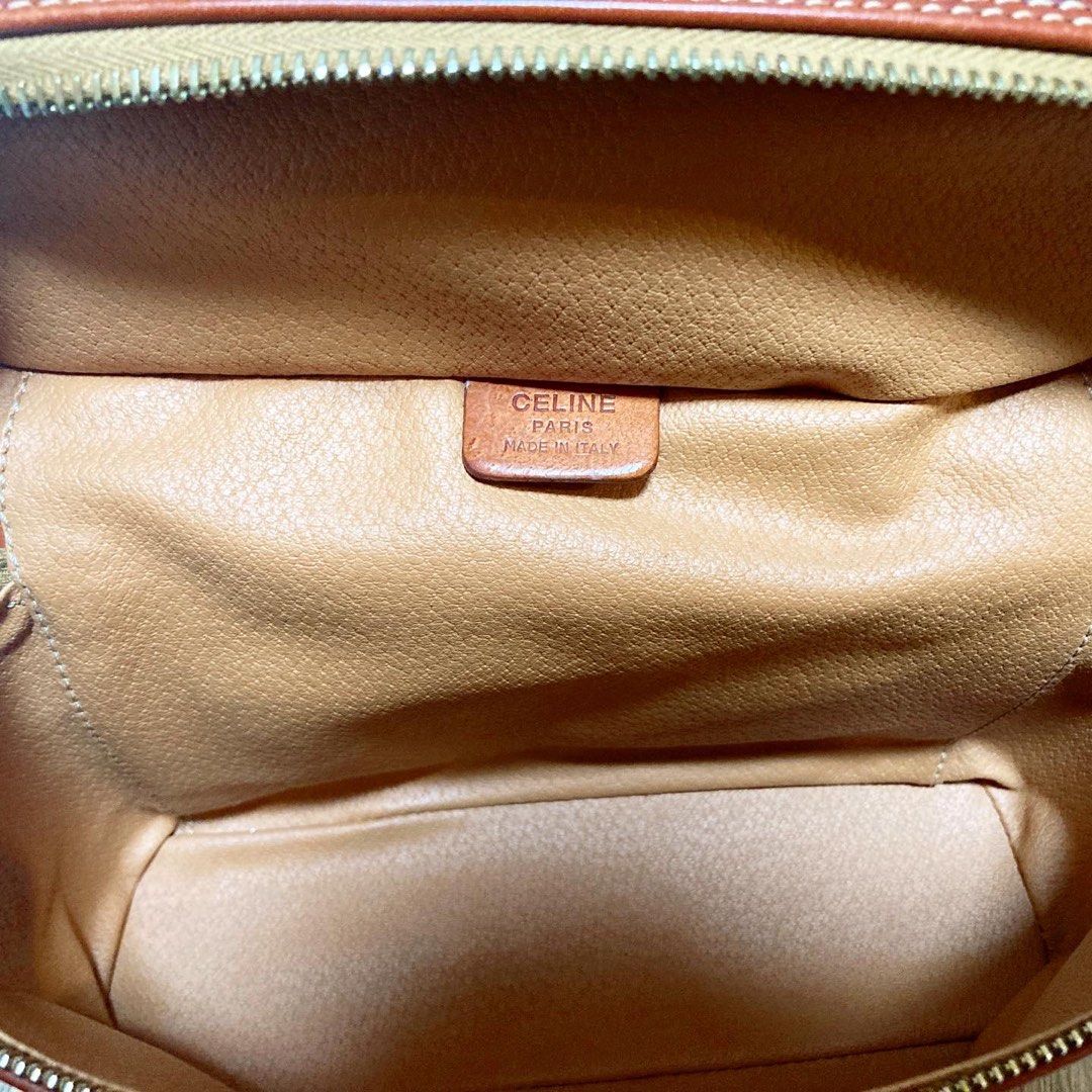 Celine Vintage Macadam Vanity Case 已配揹帶