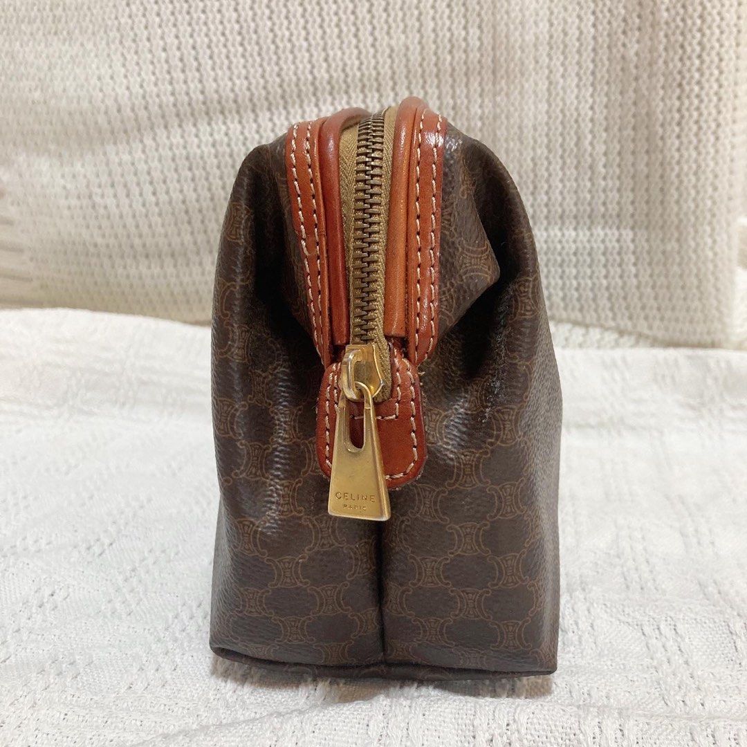 CELINE Macadam Pouch Bage 老花雲朵包 (送新皮帶/鏈帶)