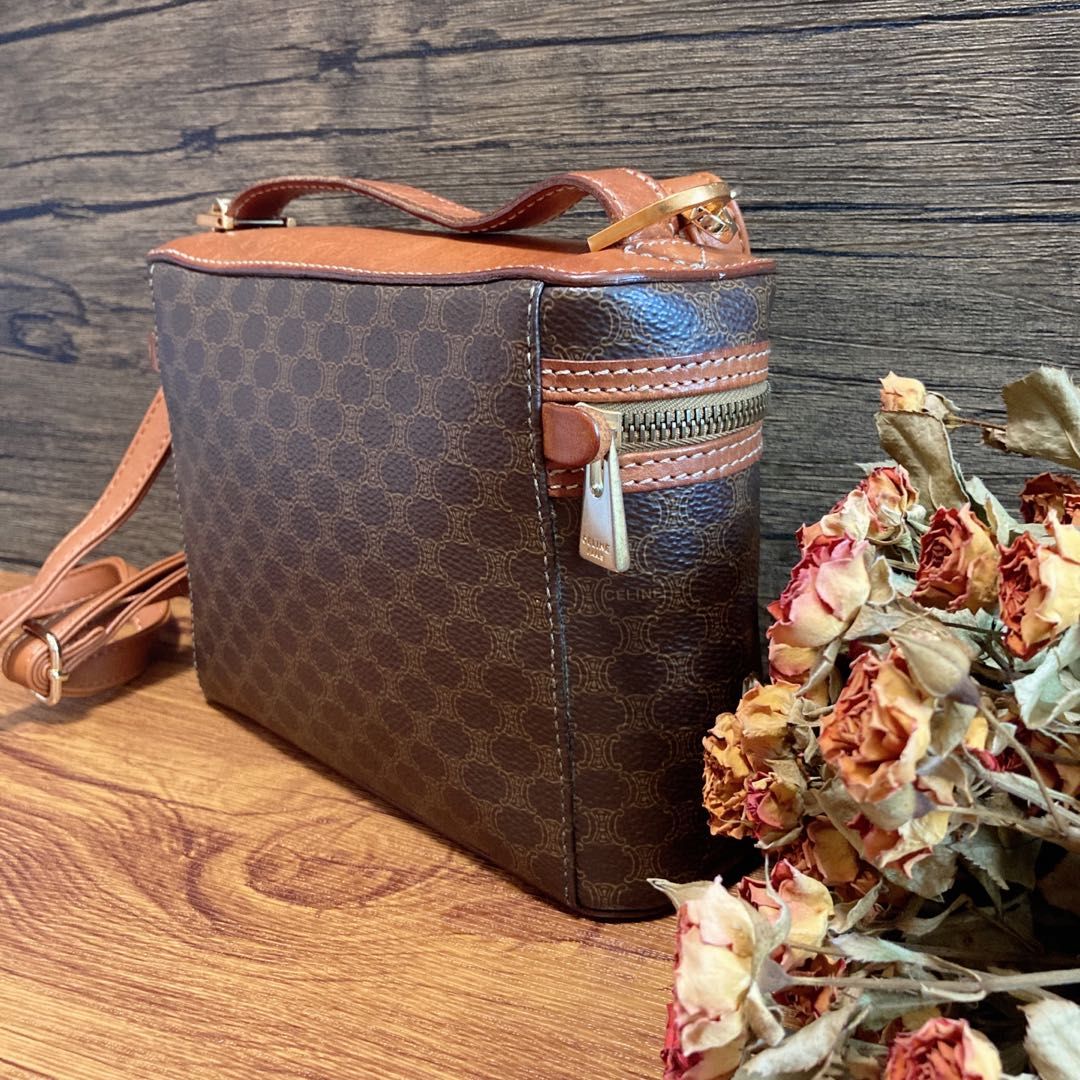 Celine Vintage Macadam Vanity Case