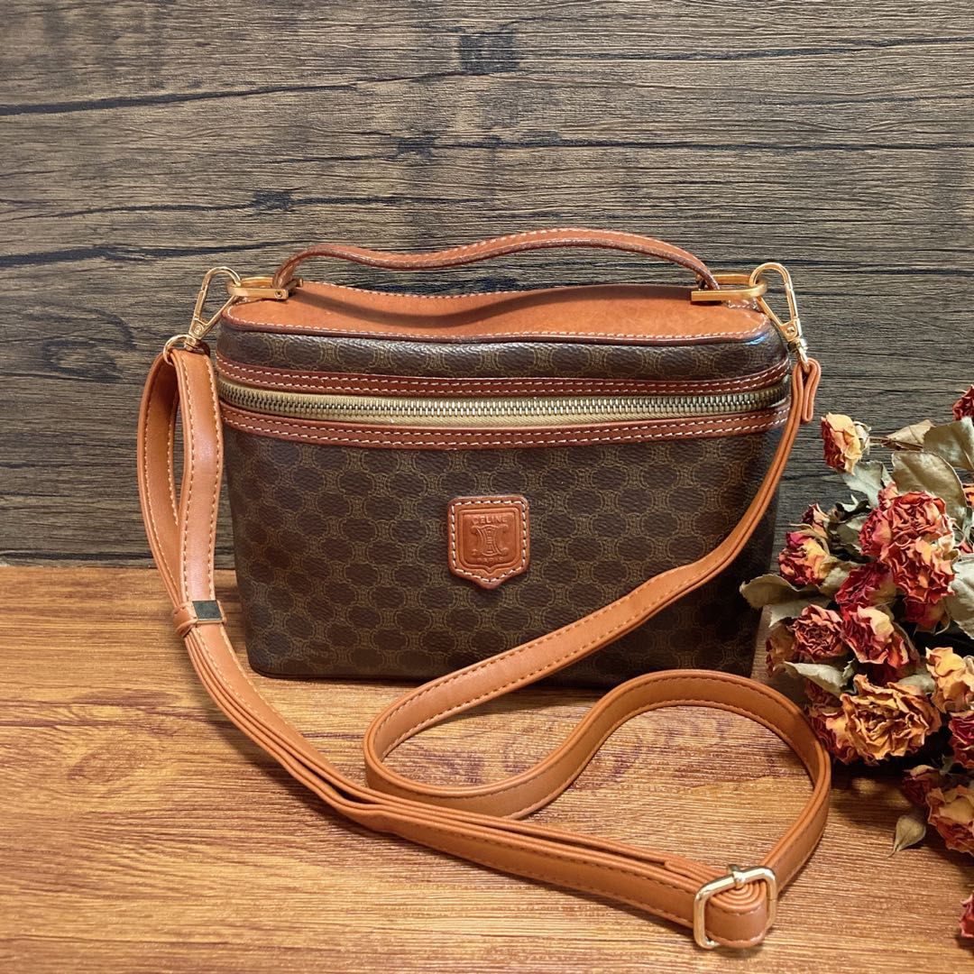 Celine Vintage Macadam Vanity Case