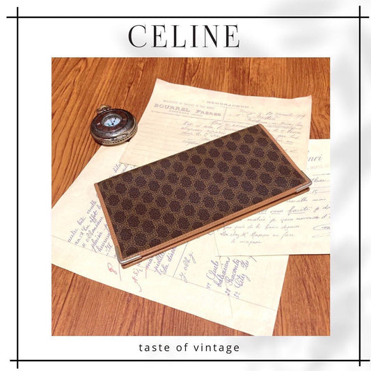 Celine Macadam Long Wallet 經典老花長銀包