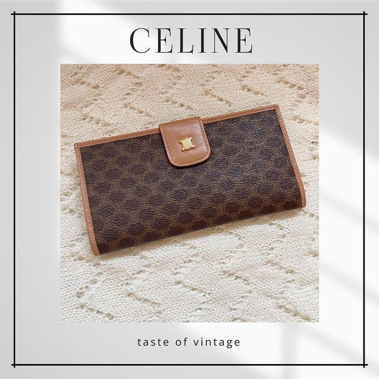 Celine Macadam Long Wallet 老花長銀包