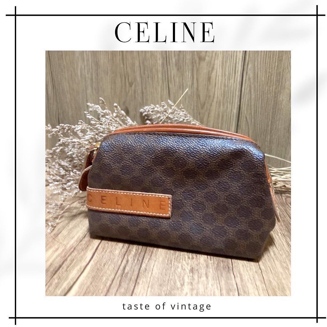 Celine Macadam Mini Pouch Bag 迷你老花雲朵包 (送新皮帶/鏈帶)
