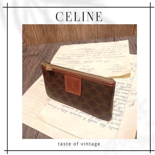 Celine Macadam Coin Case 中古散紙包