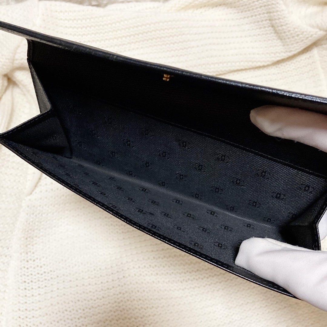 Chanel Black Long Wallet 黑色長銀包