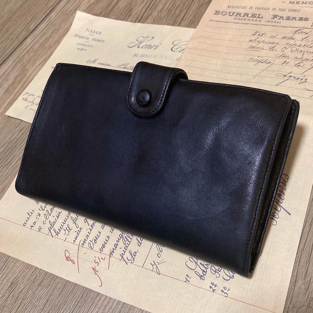 Chanel Lambskin Black Long Wallet 羊皮黑色長銀包