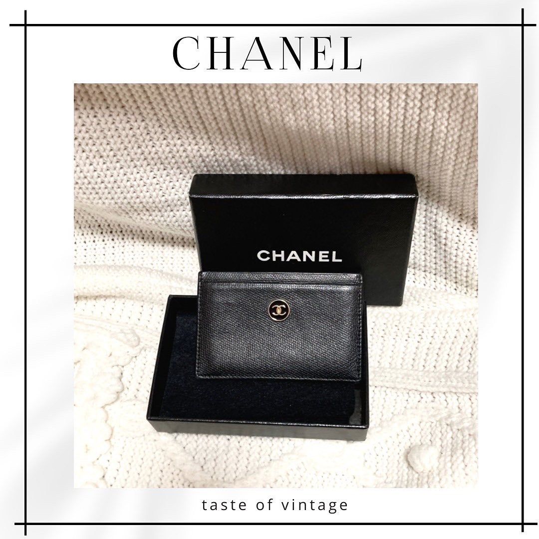 Chanel Black Card Holder 黑色卡片套