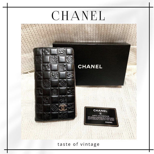 Chanel Black Long Wallet 黑色長銀包