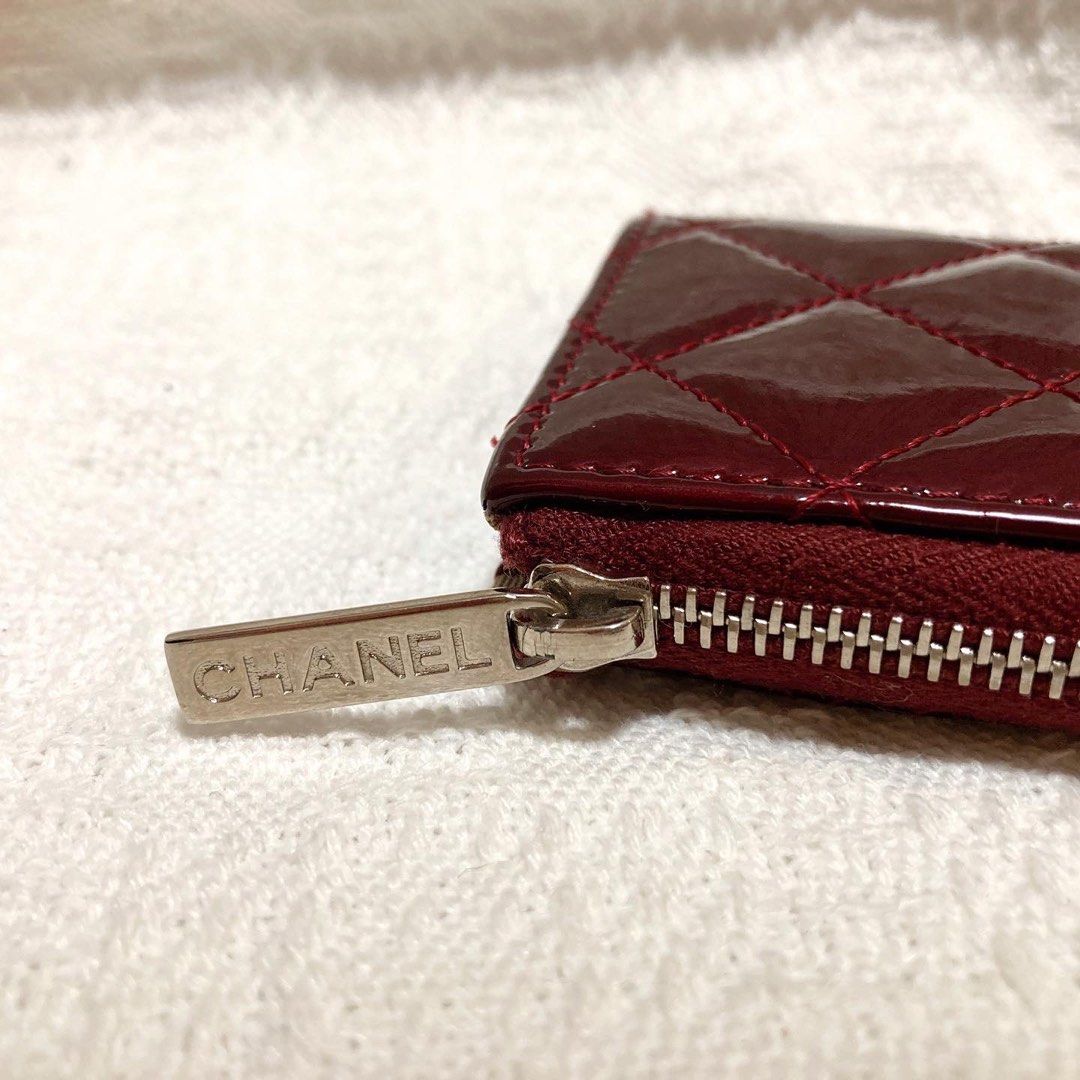 Chanel Matelasse Coin Bag (Burgundy) 菱格紋散紙包 (酒紅)