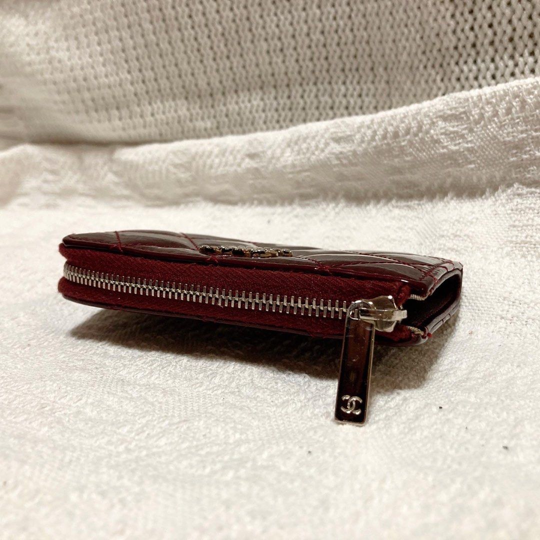 Chanel Matelasse Coin Bag (Burgundy) 菱格紋散紙包 (酒紅)