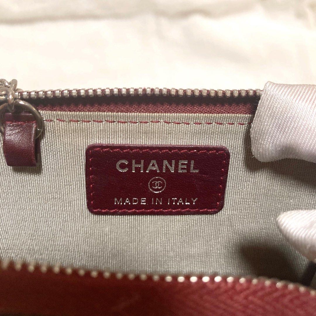 Chanel Matelasse Coin Bag (Burgundy) 菱格紋散紙包 (酒紅)