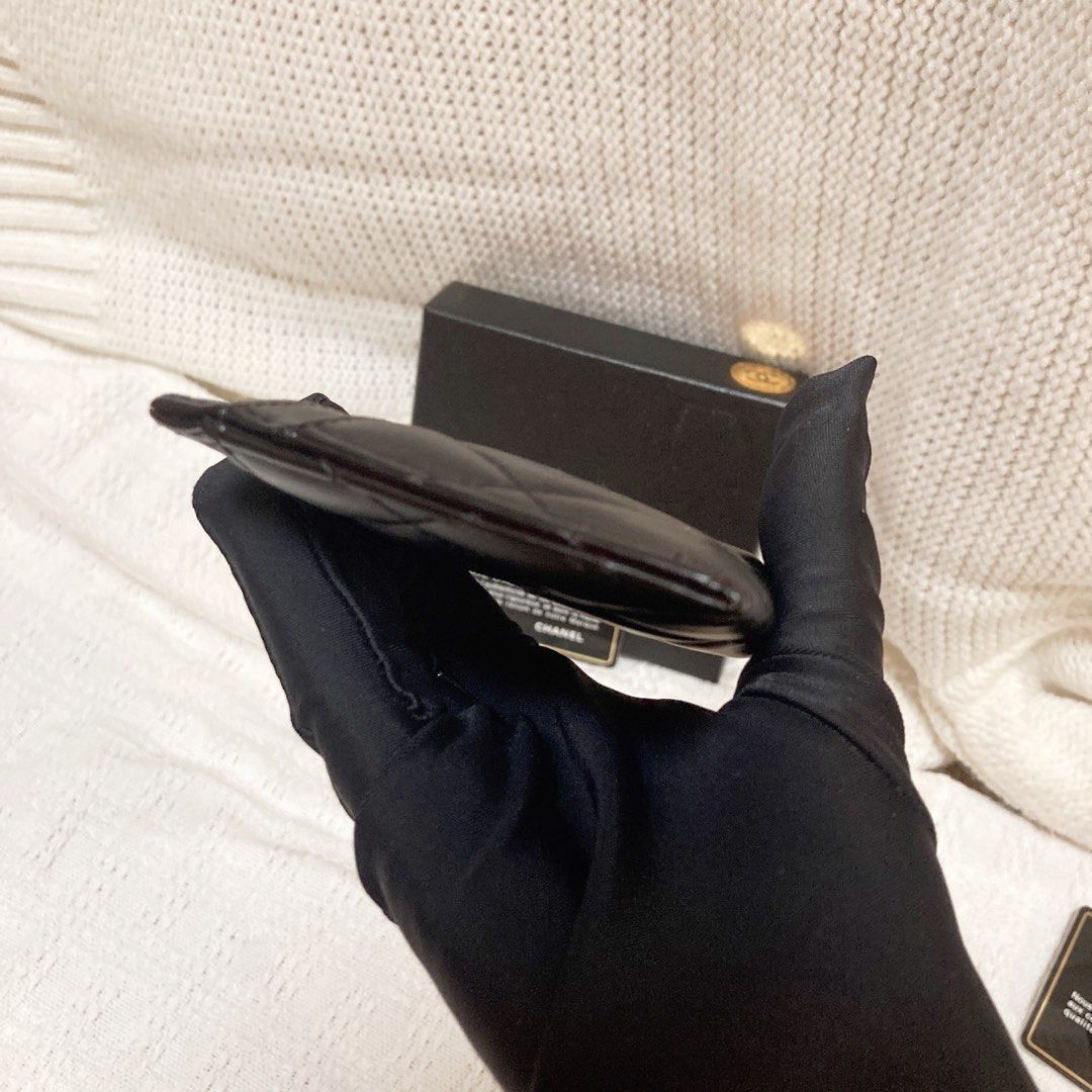 Chanel CC Black Card Holder