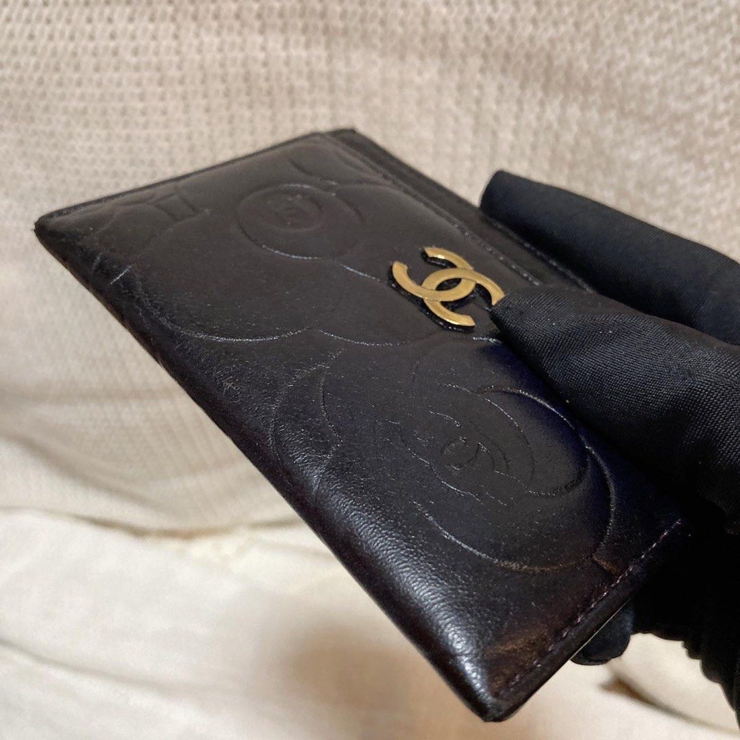Chanel CC Camellia Card Holder 山茶花卡片套