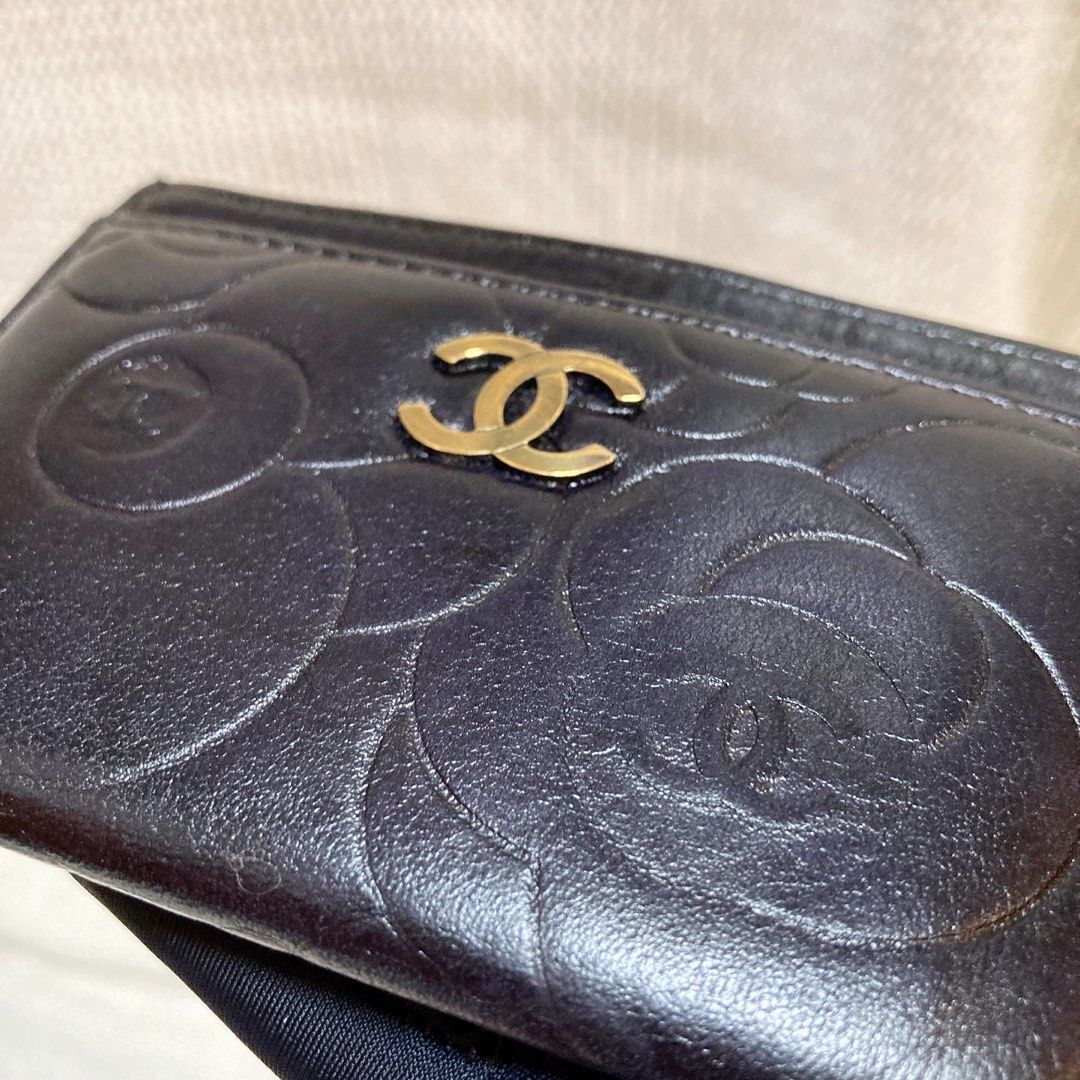Chanel CC Camellia Card Holder 山茶花卡片套