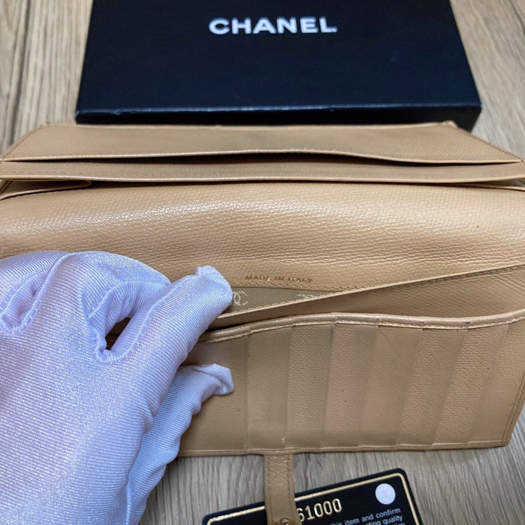 Chanel Black Long Wallet 黑色長銀包