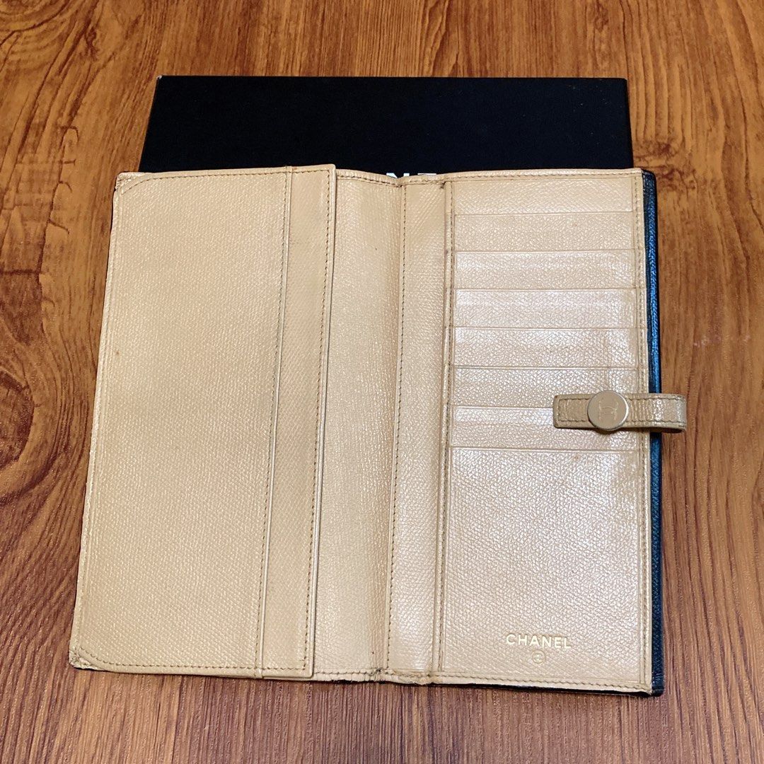 Chanel Black Long Wallet 黑色長銀包