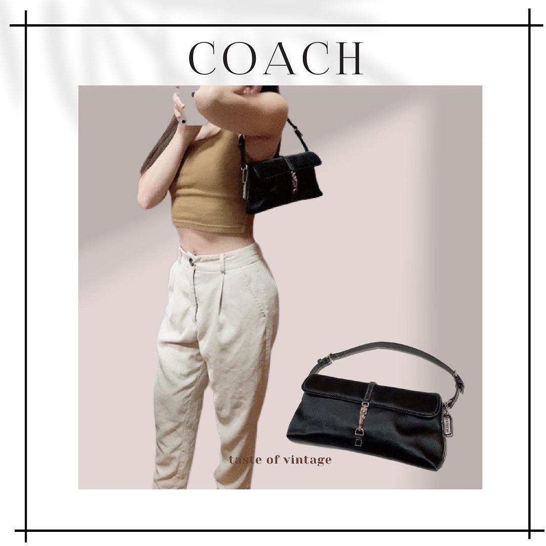 Coach Black Shoulder Bag 腋下包