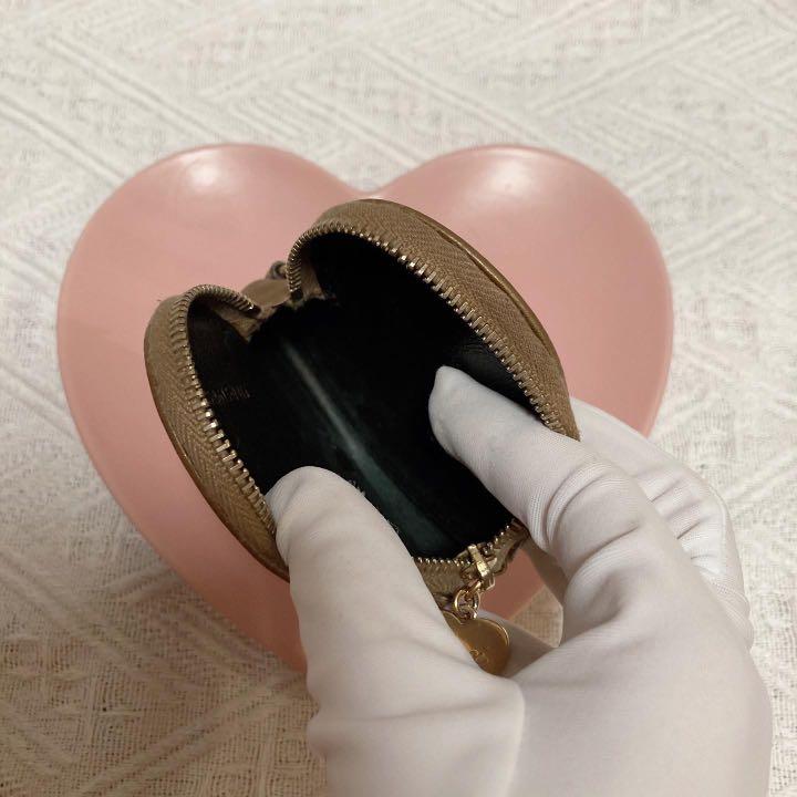 Gucci Supreme Heart Coin Purse 老花心心散紙包