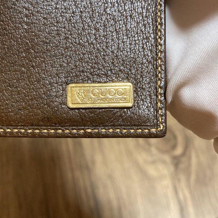 Gucci Brown Long Wallet 金扣啡色長銀包