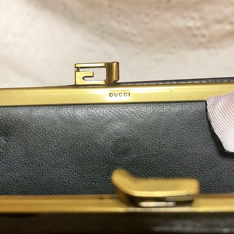 Gucci Black Long Wallet 黑色暗花長銀包