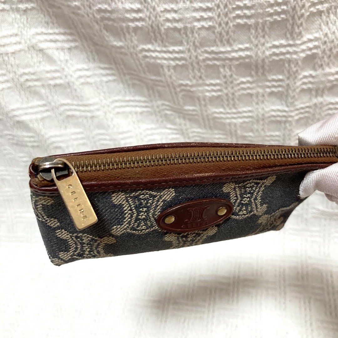 Celine Triomphe Demin Coin Bag 凱旋門牛仔散紙包