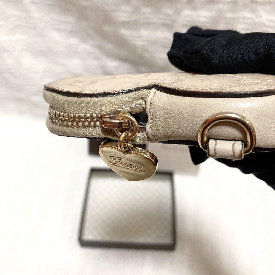 Gucci Heart White Coin 心心散紙包