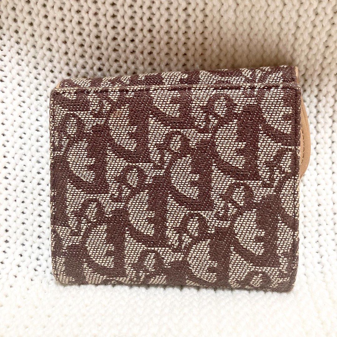 Christian Dior Oblique Wallet 老花短銀包