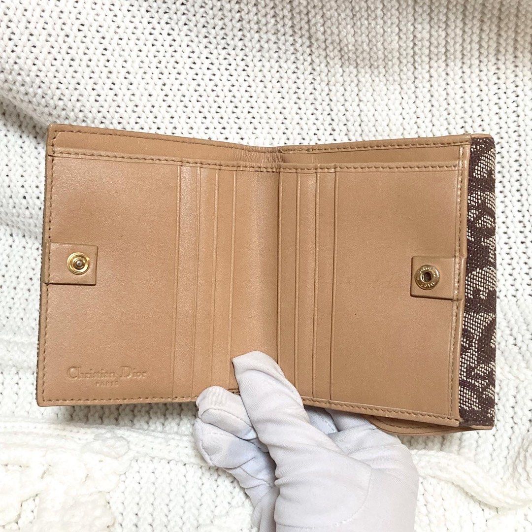 Christian Dior Oblique Wallet 老花短銀包