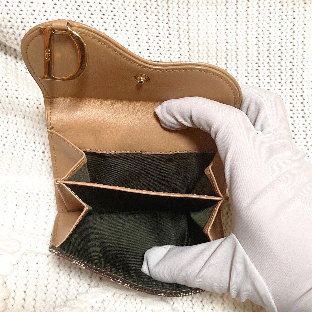 Christian Dior Oblique Wallet 老花短銀包