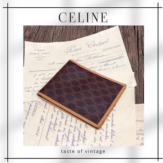 Celine Macadam Wallet 經典老花銀包