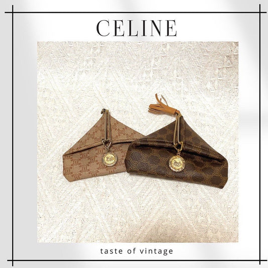 Celine Triangle Maragram Coin Bag 三角老花散紙包